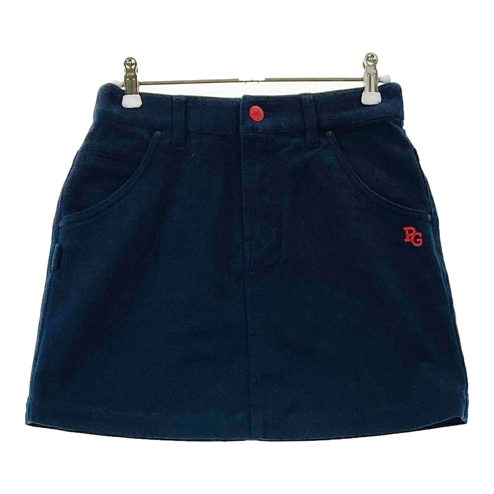 PEARLY GATES パーリーゲイツ ストレッチスカート ネイビー系 00 【中古】ゴルフウェア レディース