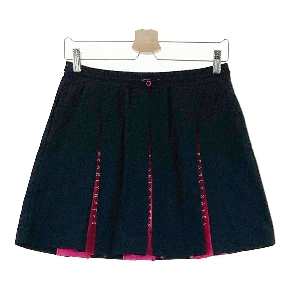 PEARLY GATES パーリーゲイツ スカート ブラック系 1 【中古】ゴルフウェア レディース｜中古ゴルフウェア通販STST