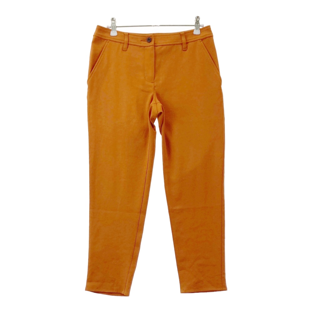 BRIEFING GOLF ブリーフィング ストレッチパンツ オレンジ系 XS 【中古】ゴルフウェア レディース