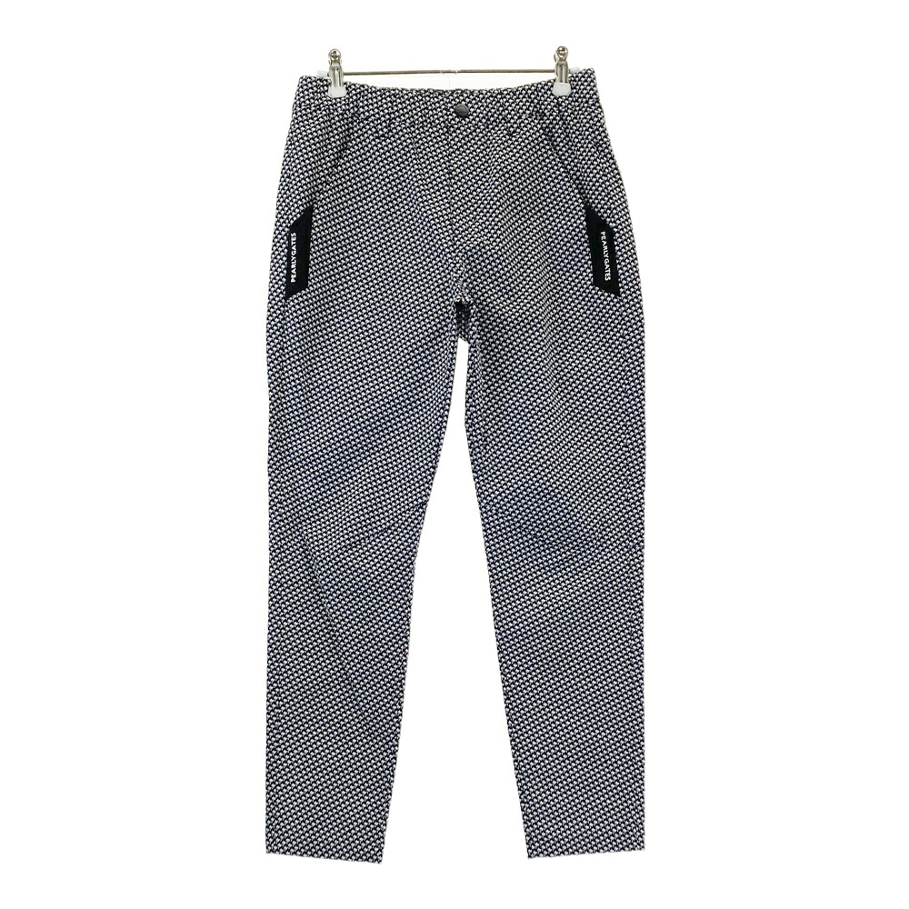 PEARLY GATES パーリーゲイツ ロングパンツ ヤシの木柄 ネイビー系 0 【中古】ゴルフウェア レディース｜中古ゴルフウェア通販STST