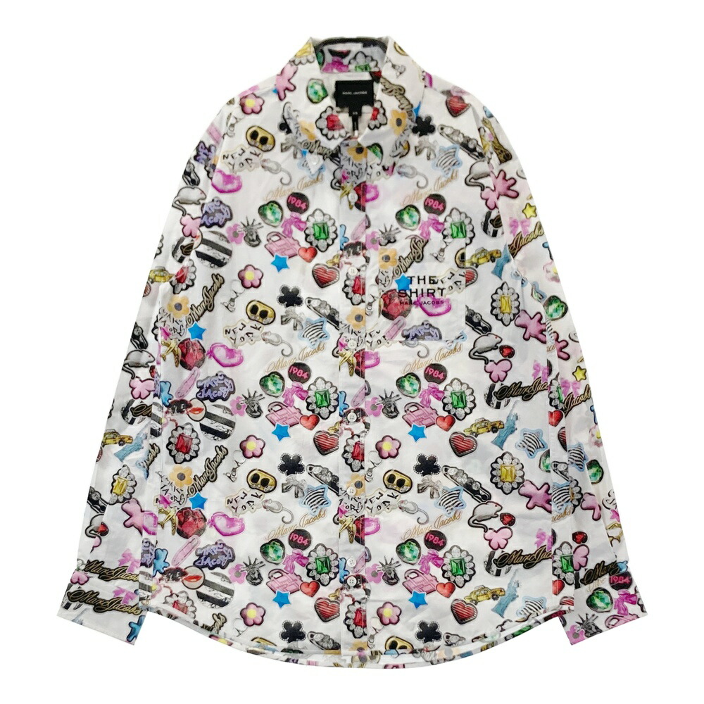 MARC JACOBS マークジェイコブス 長袖シャツ ホワイト系 XS 【中古】レディース