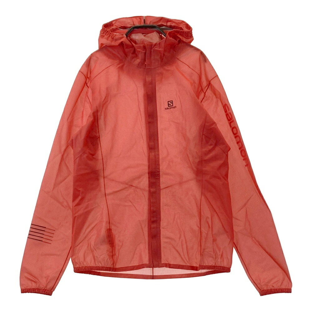 Salomon サロモン ナイロンジャケット レッド系 M 【中古】レディース