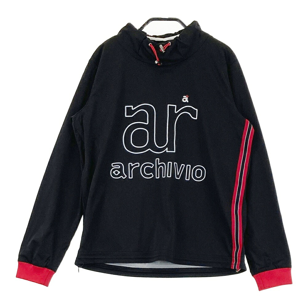 ARCHIVIO アルチビオ 裏地付 長袖ブルゾン ブラック系 36 【中古】ゴルフウェア レディース 9,280円