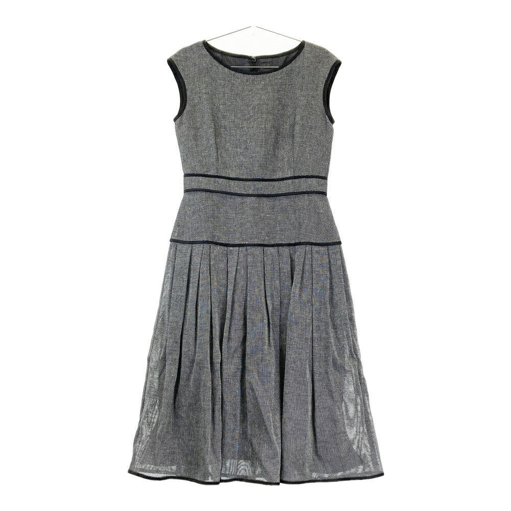 LANVIN COLLECTION ランバンコレクション ; ノースリーブ ワンピース ブラック系 38 【中古】レディース