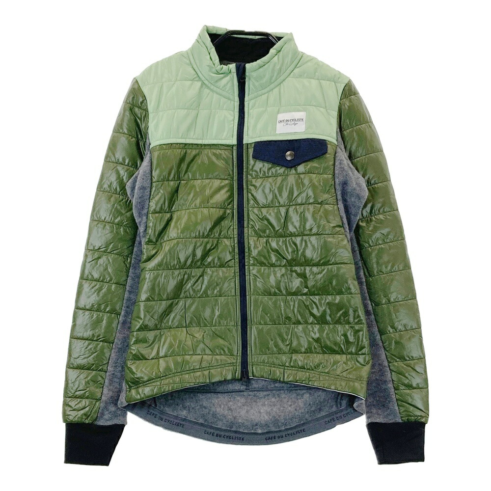 CAFE DU CYCLISTE カフェドシクリステ サイクルジャケット ALBERTINE カーキ系 S 【中古】レディース