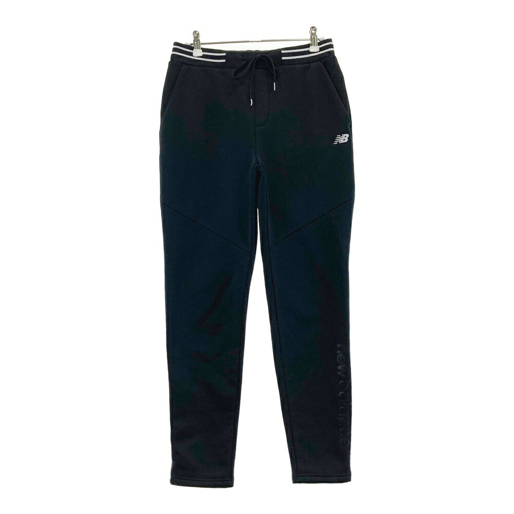 NEW BALANCE GOLF ニューバランス 裏起毛 スウェットパンツ ブラック系 0 【中古】ゴルフウェア レディース
