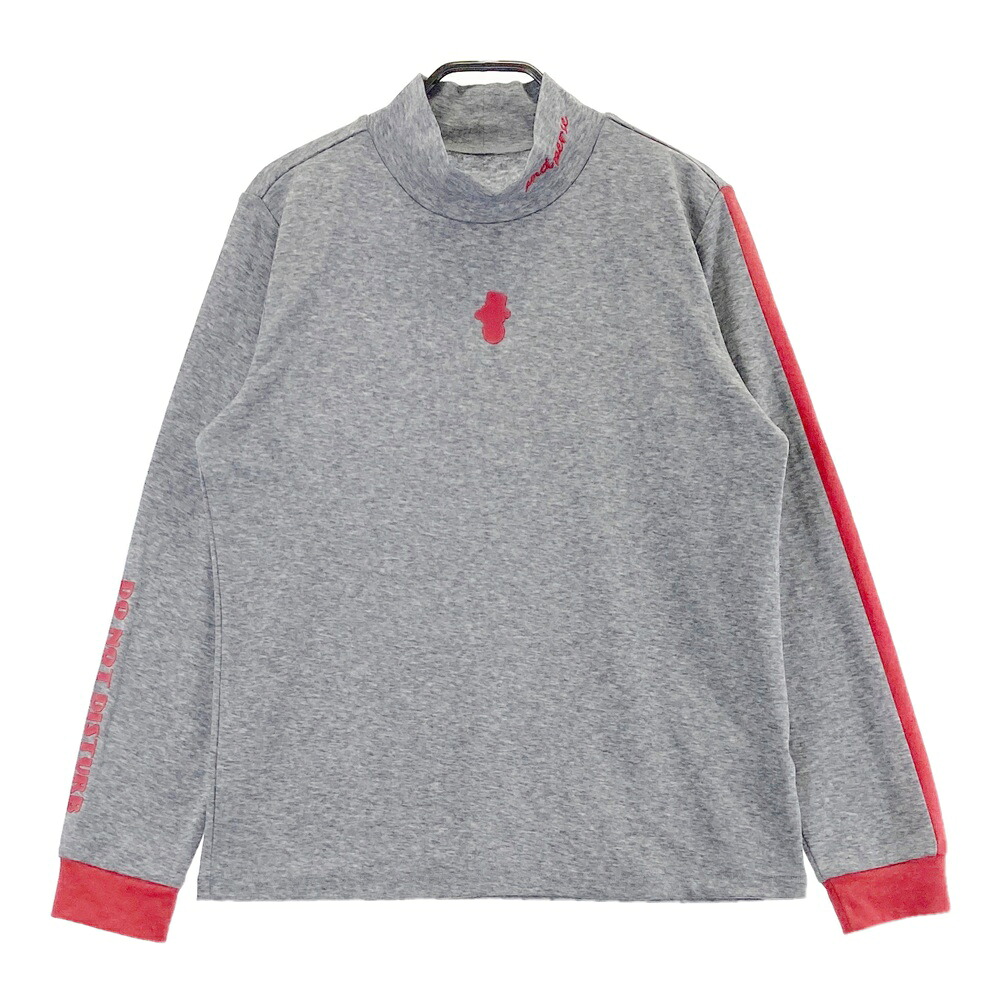 AND PER SE アンパスィ モックネック 長袖Tシャツ グレー系 L 【中古】ゴルフウェア レディース 7,920円