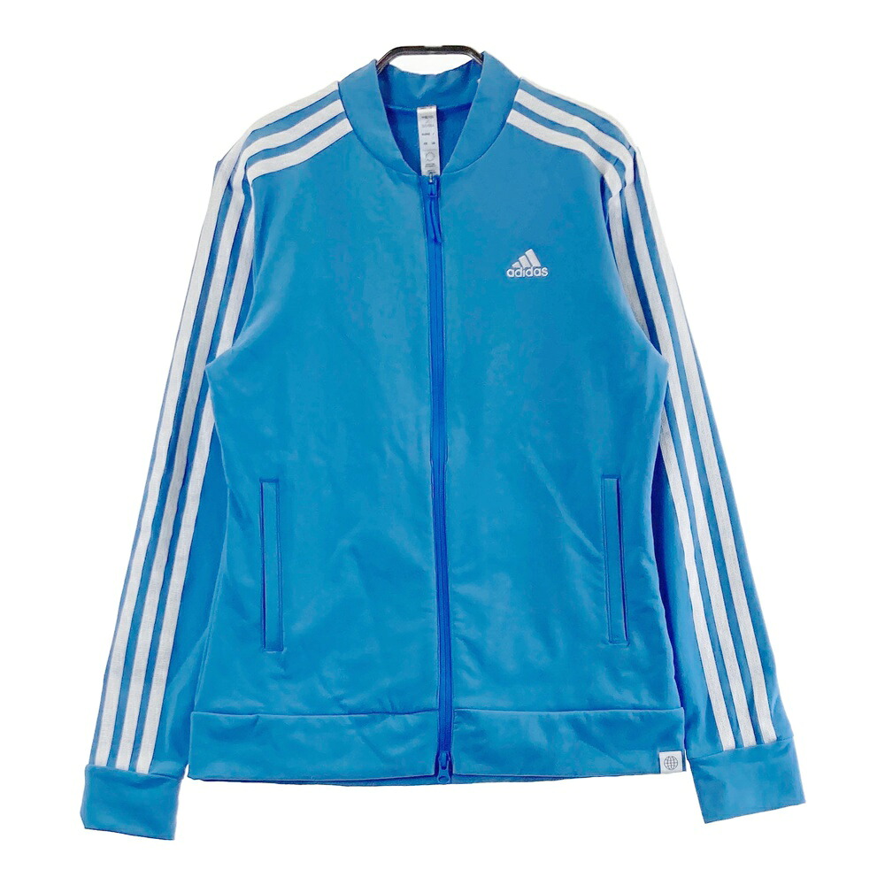 ADIDAS GOLF アディダスゴルフ HA0209 ジップ ジャケット ブルー系 L 【中古】ゴルフウェア レディース 4,382円