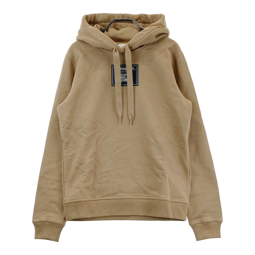 BURBERRY バーバリー 8065778 長袖パーカー スウェット プロ―サムラベル ブラウン系 M 【中古】レディース