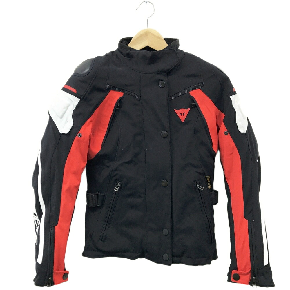 DAINESE ダイネーゼ RAIN MASTER D-DRY ジャケット ブラック系 38 【中古】バイクウェア レディース