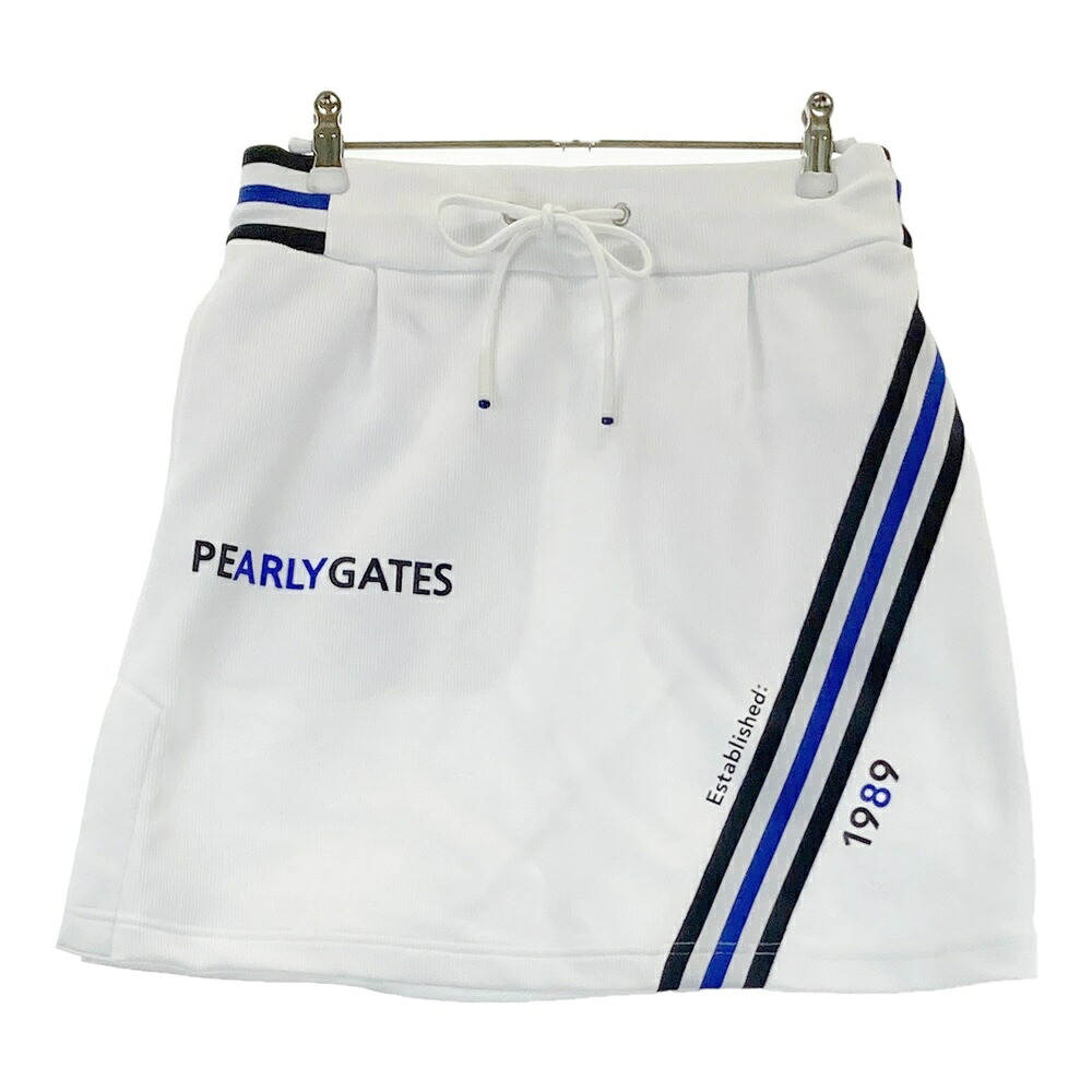 PEARLY GATES パーリーゲイツ 2024年モデル スカート ホワイト系 1 【中古】ゴルフウェア レディース｜中古ゴルフウェア通販STST