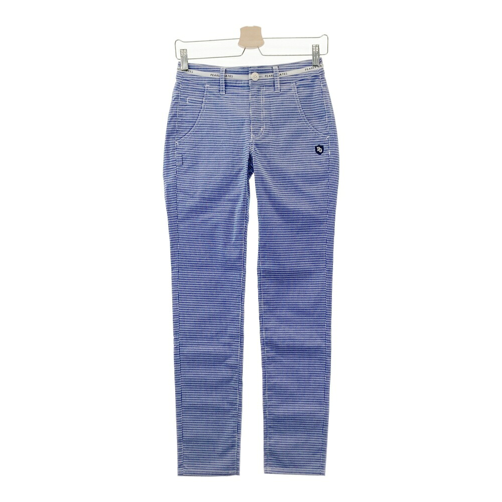 PEARLY GATES パーリーゲイツ 055-2231704 ストレッチパンツ 総柄 ブルー系 00 【中古】ゴルフウェア レディース|中古ゴルフウェア通販STST