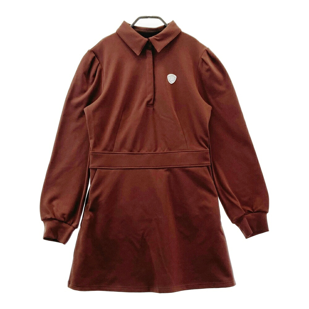 CPG GOLF シーピージーゴルフ 1107-24231 ワンピース ブラウン系 3 【中古】ゴルフウェア レディース｜中古ゴルフウェア通販STST