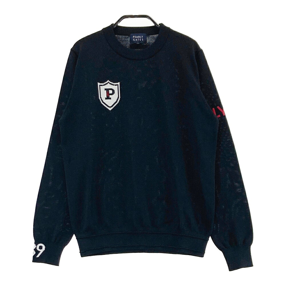 PEARLY GATES パーリーゲイツ 055-1270902 編み物 スウェーター  米国海軍系 0 【中古】ゴルフ御召しもの レディース