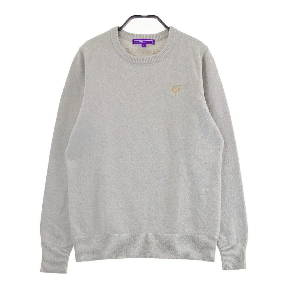 BEAMS GOLF ビームスゴルフ  長袖ティーシャツ  薄墨色系 M 【中古】ゴルフお召しもの レディース