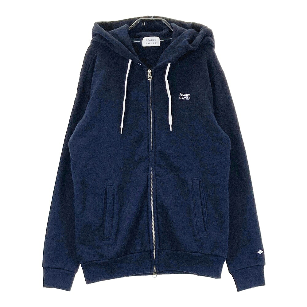 PEARLY GATES パーリーゲイツ ジップパーカー ネイビー系 1 【中古】ゴルフウェア レディース|中古ゴルフウェア通販STST