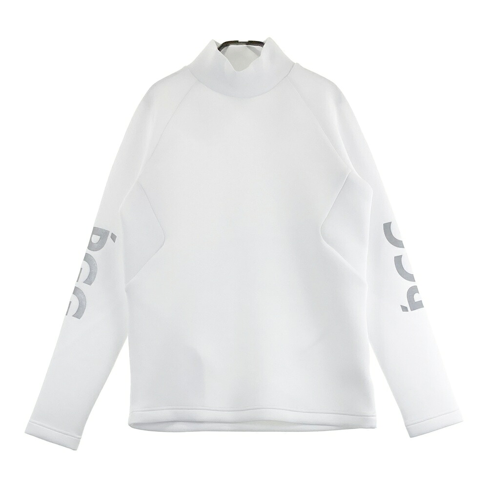 PGG PEARLY GATES パーリーゲイツ  ハイネック 長袖ティーシャツ  白いこと系 1 【中古】ゴルフ御召しもの レディース