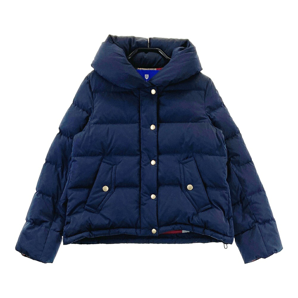 BLUE LABEL CREST BRIDGE 青色付け札 クレストブリッジ 55C23-866-29 長袖落ちこむ上衣  米国海軍系 38 【中古】レディース
