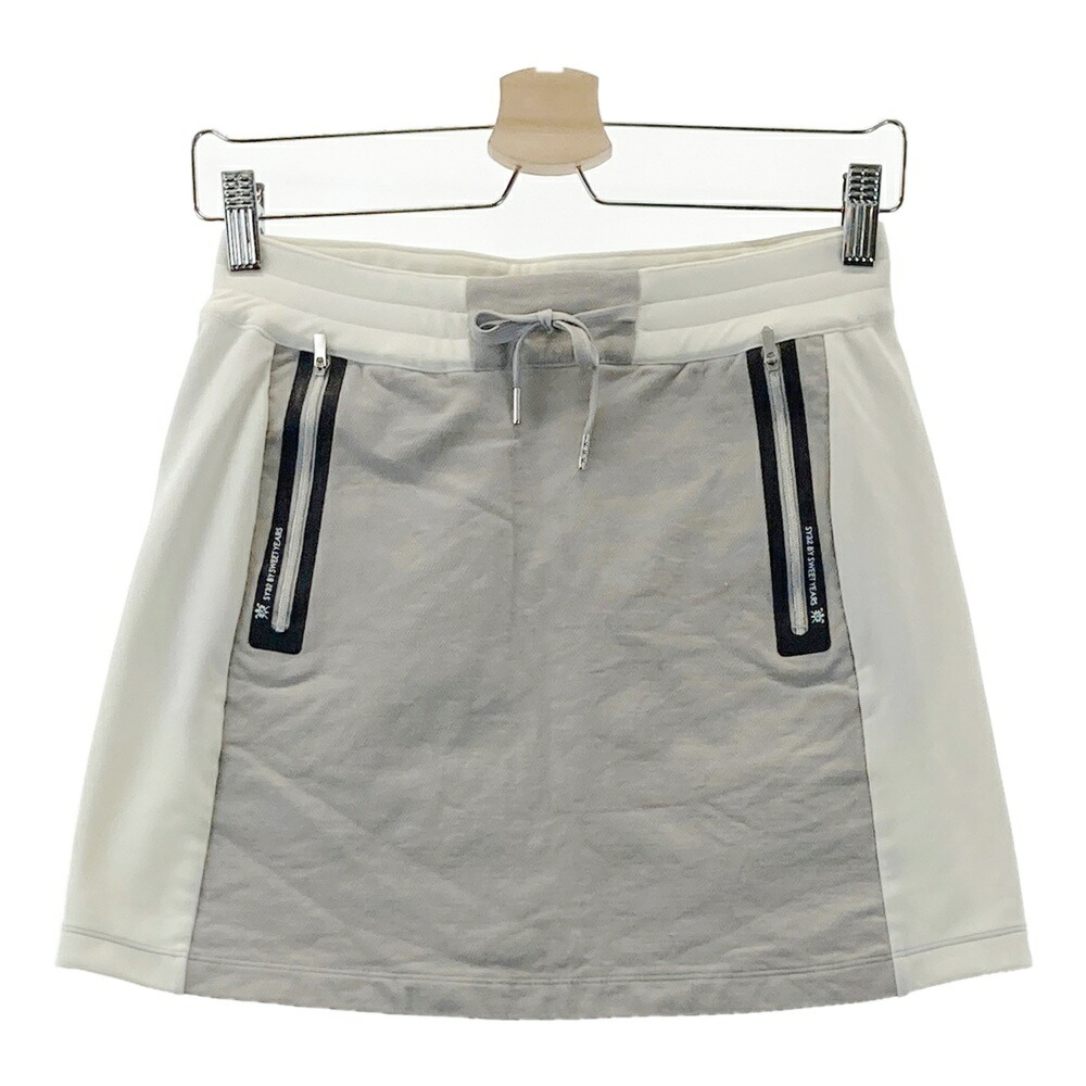 SY32 BY SWEET YEARS GOLF エスワイサーティトゥ  伸ばすことスコート うつり変わり  薄墨色系 S 【中古】ゴルフ御召しもの レディース