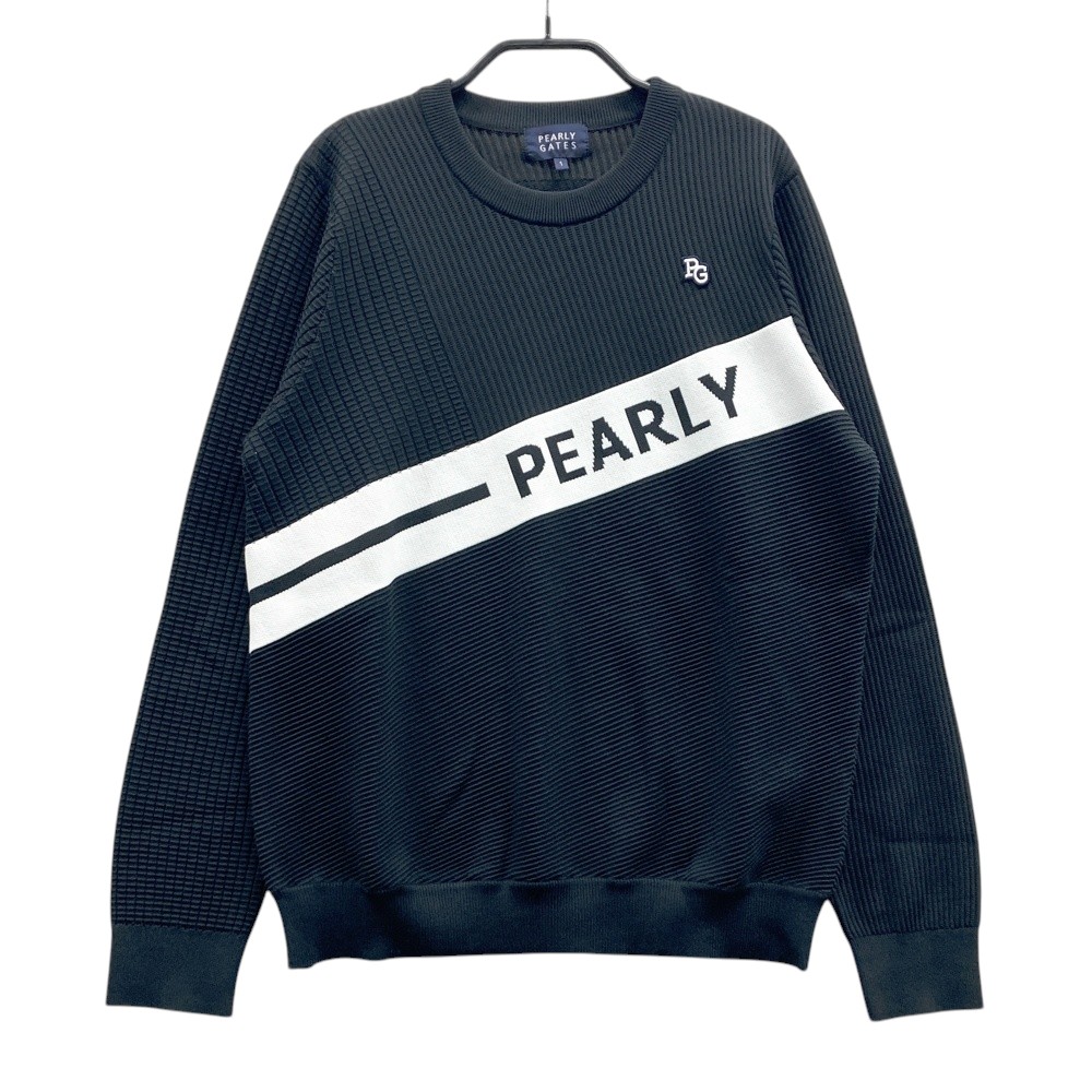 PEARLY GATES パーリーゲイツ 2024年 編み物 スウェーター  米国海軍系 1 【中古】ゴルフ御召しもの レディース