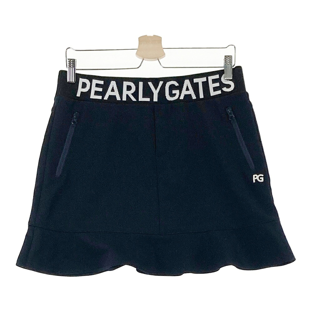 PEARLY GATES パーリーゲイツ 055-1134414 スコート  米国海軍系 2 【中古】ゴルフ御召しもの レディース