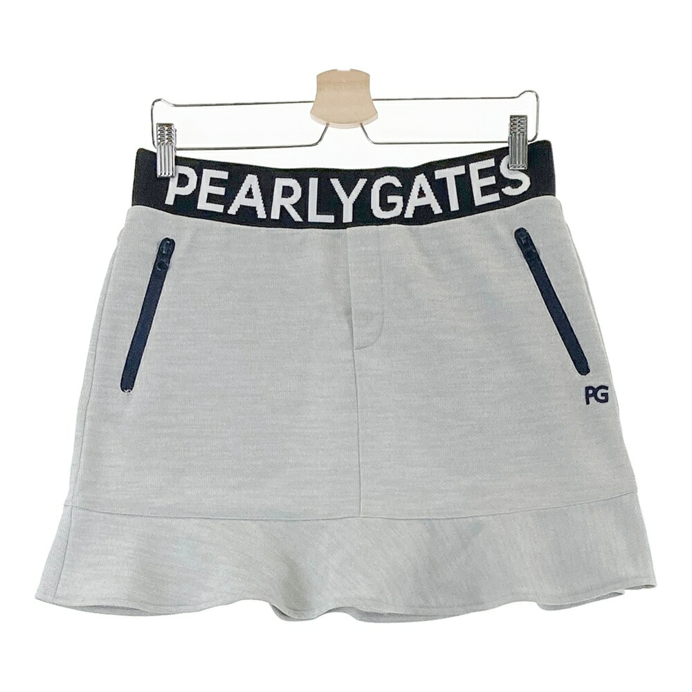 PEARLY GATES パーリーゲイツ  スコート  薄墨色系 2 【中古】ゴルフ御召しもの レディース