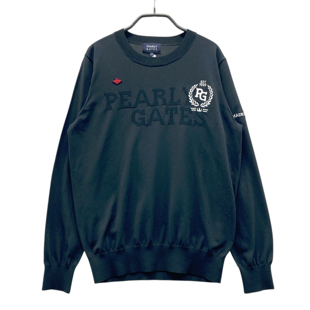 PEARLY GATES パーリーゲイツ  編み物 スウェーター  米国海軍系 1 【中古】ゴルフお召しもの レディース