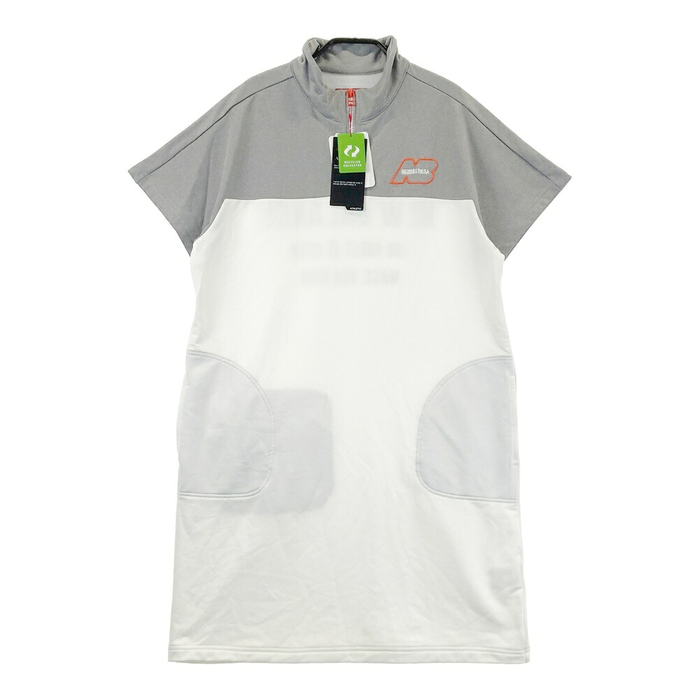 NEW BALANCE GOLF ニュー平衡にする  半袖衣裳  白いこと系 2 【中古】ゴルフ御召しもの レディース