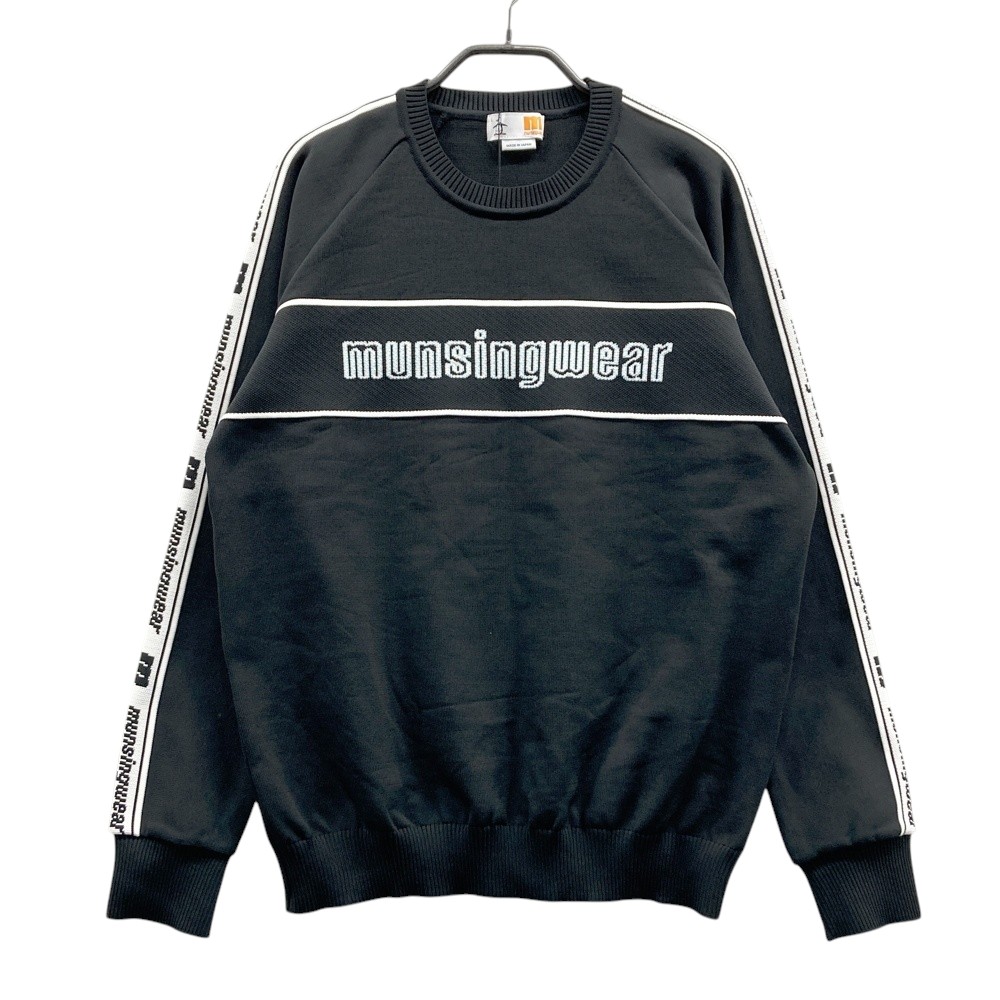 MUNSING WEAR マンシングウェア ロゴニットセーター ブラック系 L 【中古】ゴルフウェア レディース｜中古ゴルフウェア通販STST
