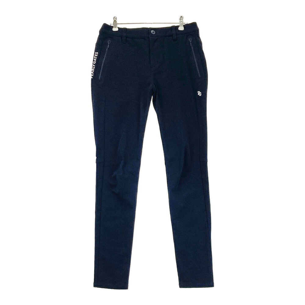 PEARLY GATES パーリーゲイツ ロングパンツ ネイビー系 1 【中古】ゴルフウェア レディース｜中古ゴルフウェア通販STST
