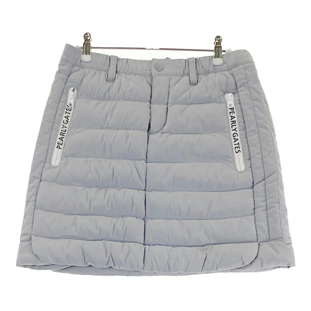 PEARLY GATES パーリーゲイツ 中綿スカート グレー系 1 【中古】ゴルフウェア レディース｜中古ゴルフウェア通販STST