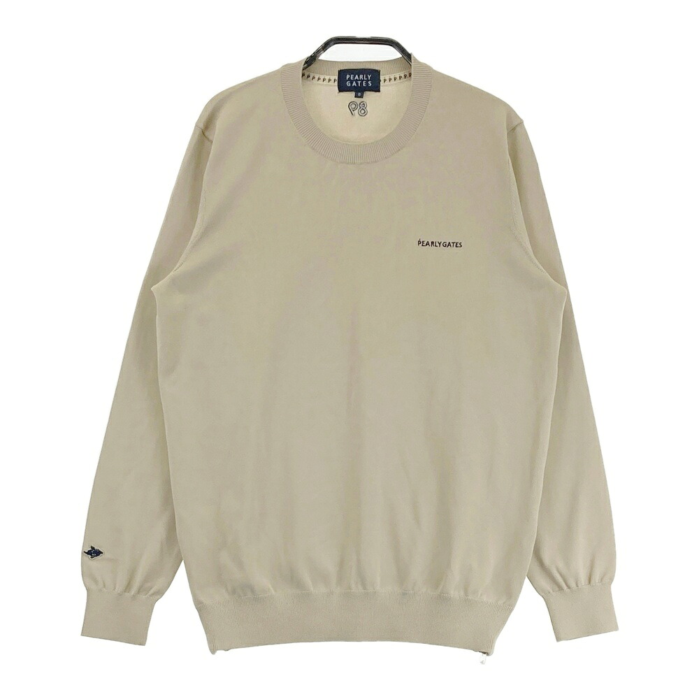 PEARLY GATES パーリーゲイツ 長袖 ニットカットソー ベージュ系 0 【中古】ゴルフウェア レディース｜中古ゴルフウェア通販STST 7,603円