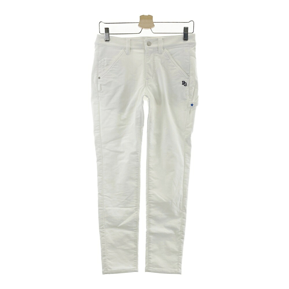 PEARLY GATES パーリーゲイツ 2024年 ストレッチパンツ ホワイト系 0 【中古】ゴルフウェア レディース｜中古ゴルフウェア通販STST 7,709円