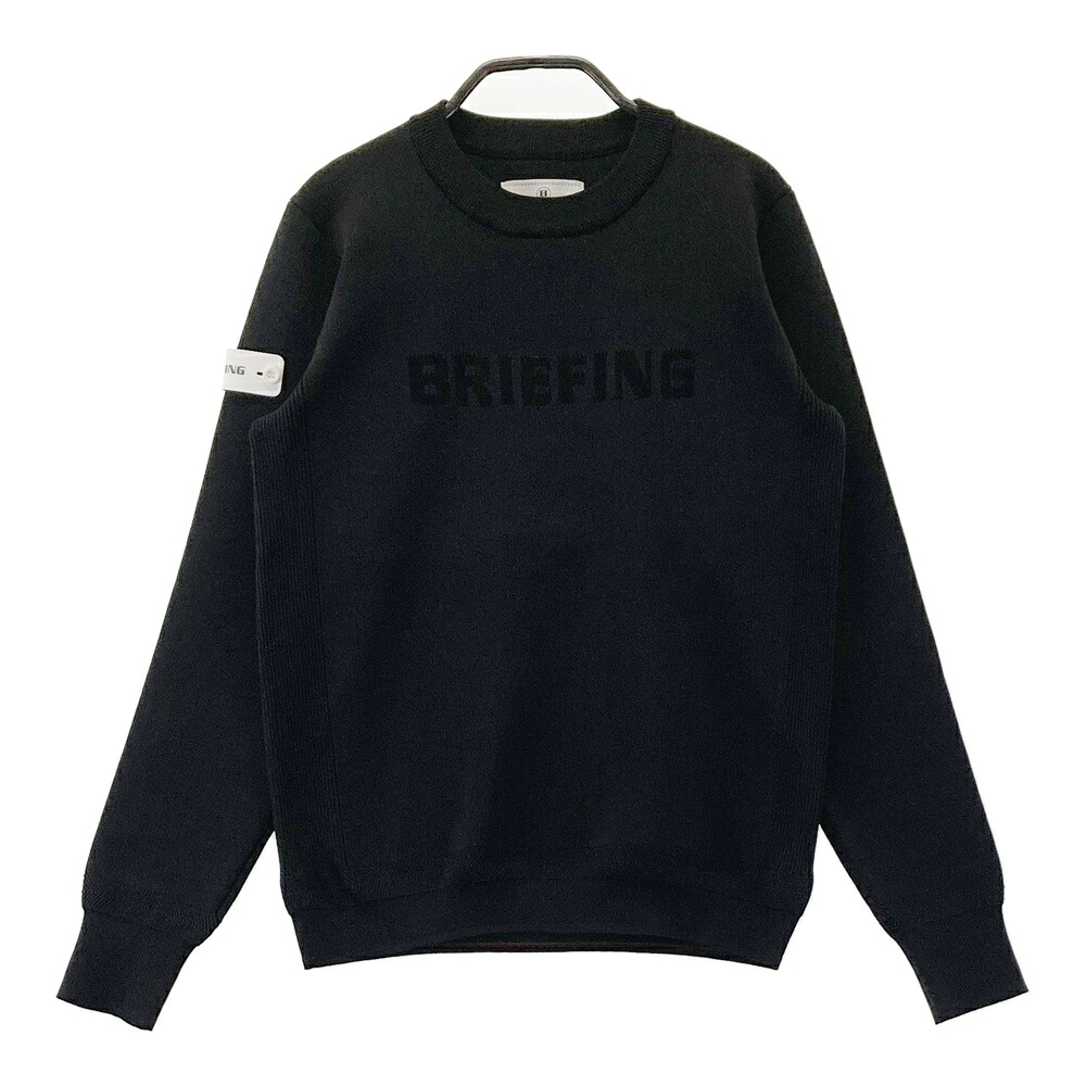 BRIEFING GOLF ブリーフィング 長袖ニットセーター ブラック系 XS 【中古】ゴルフウェア レディース|中古ゴルフウェア通販STST