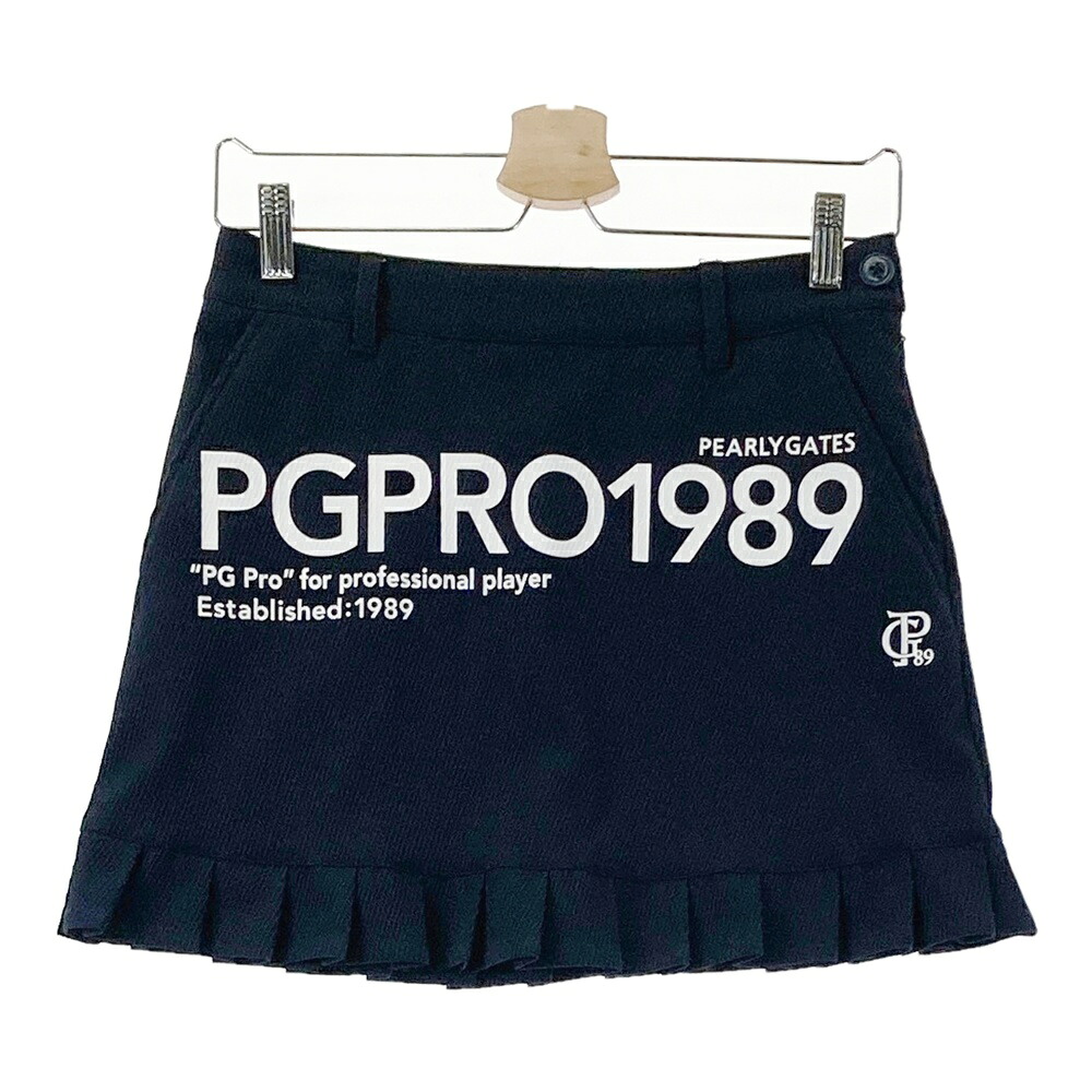 PEARLY GATES パーリーゲイツ 2024年モデル スカート ネイビー系 0 【中古】ゴルフウェア レディース｜中古ゴルフウェア通販STST