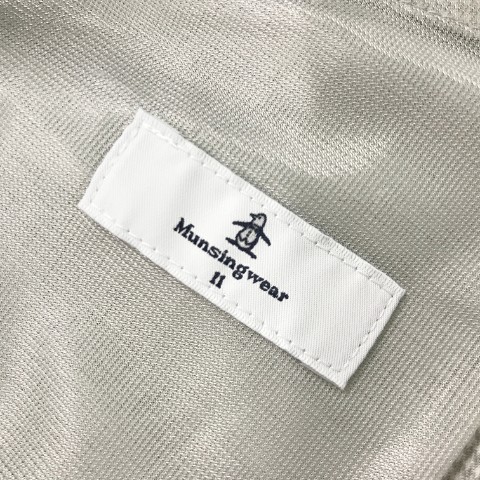 MUNSINGWEAR マンシングウェア ストレッチ ゴルフウェア グレー系 