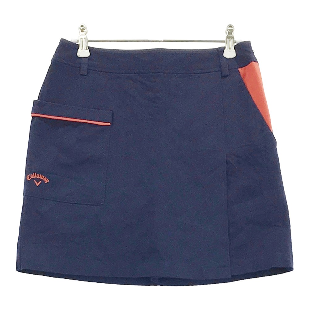 CALLAWAY キャロウェイ インナー付スカート ネイビー系 S 【中古】ゴルフウェア レディース