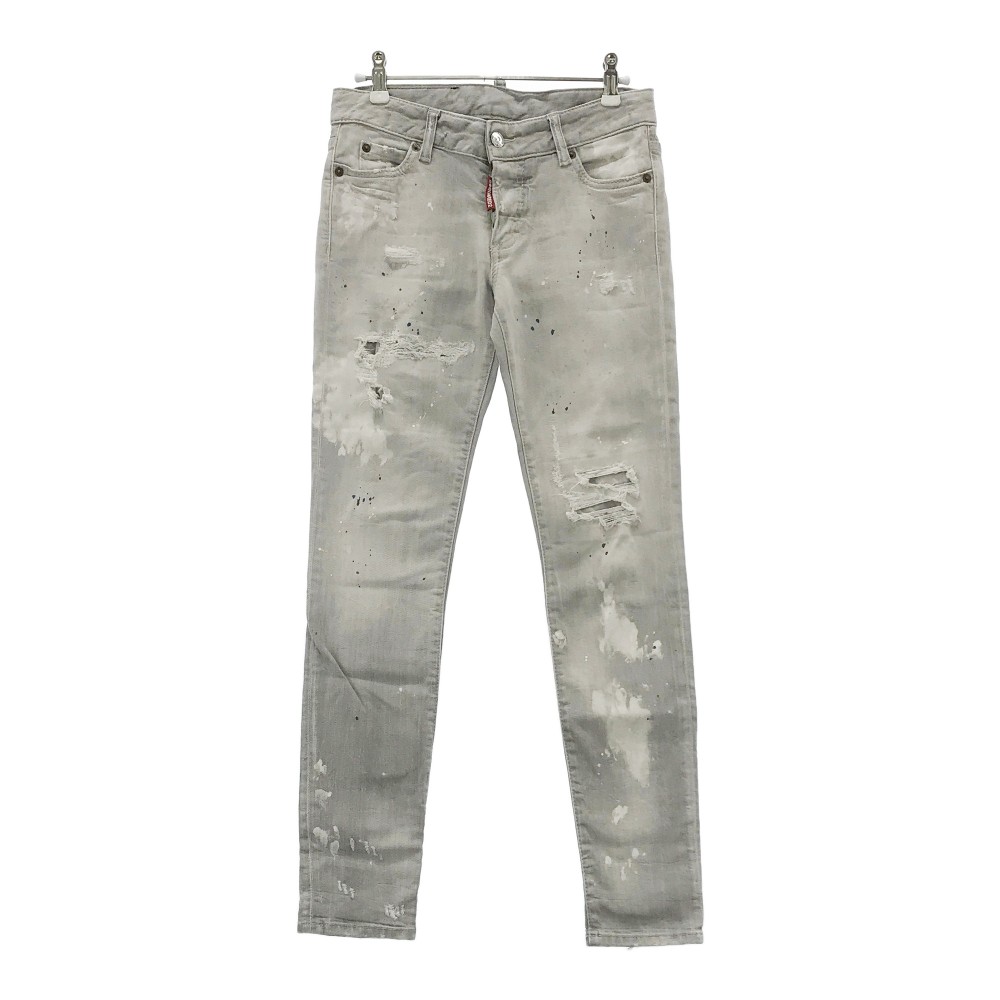 DSQUARED2 ディースクエアード デニムパンツ グレー系 36 【中古】レディース