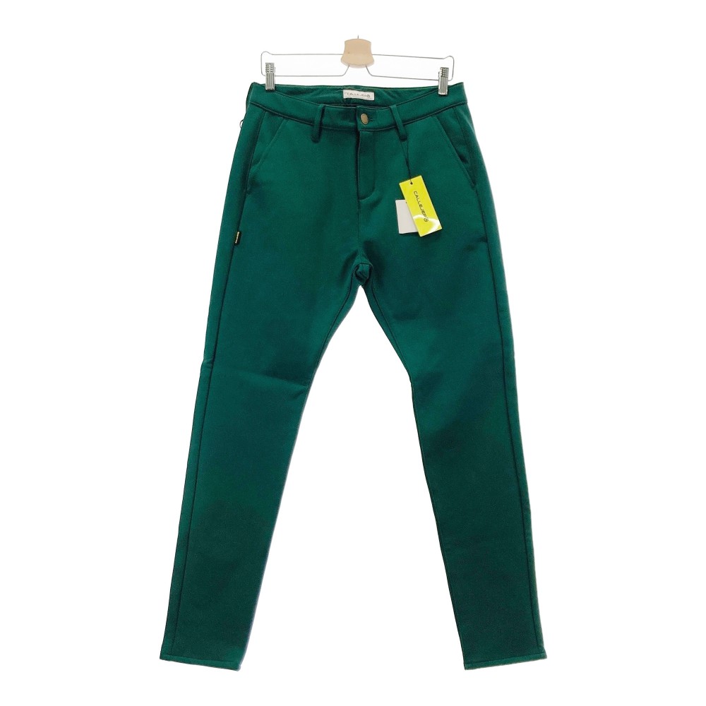 CALLEJERA カジェヘラ ストレッチ 裏起毛パンツ グリーン系 5 【中古】ゴルフウェア メンズ|中古ゴルフウェア通販STST