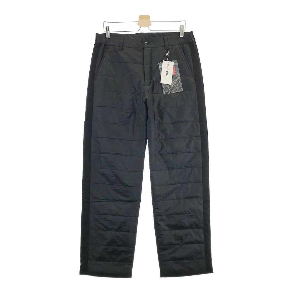 M.U SPORTS エムユースポーツ 中綿裏起毛パンツ ブラック系 54 【中古】ゴルフウェア メンズ|中古ゴルフウェア通販STST