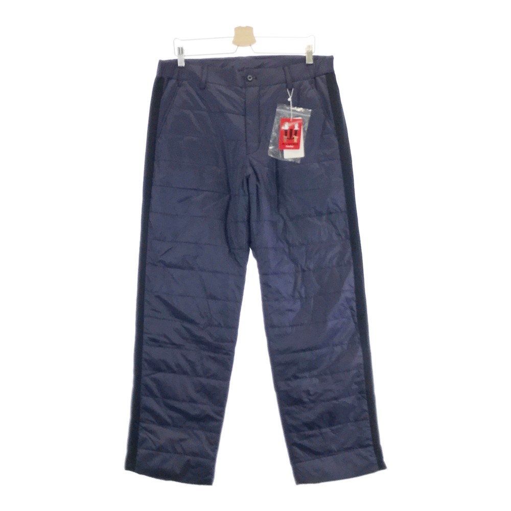 M.U SPORTS エムユースポーツ 中綿裏起毛パンツ ネイビー系 56 【中古】ゴルフウェア メンズ|中古ゴルフウェア通販STST
