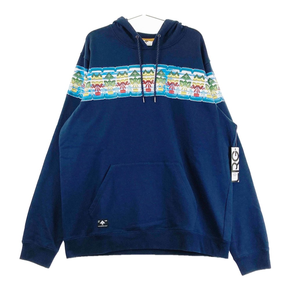 LRG エルアールジー  H173005 2017 スウェットパーカー  ネイビー系 3X-LARGE 【中古】メンズ