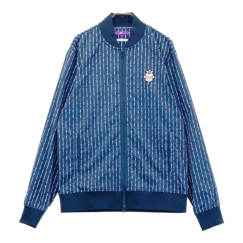 BEAMS GOLF ビームス ゴルフ 2WAY フルジップジャケット ビームス ゴルフ 2WAY フルジップジャケット ロゴ刺繍 Wジップ
