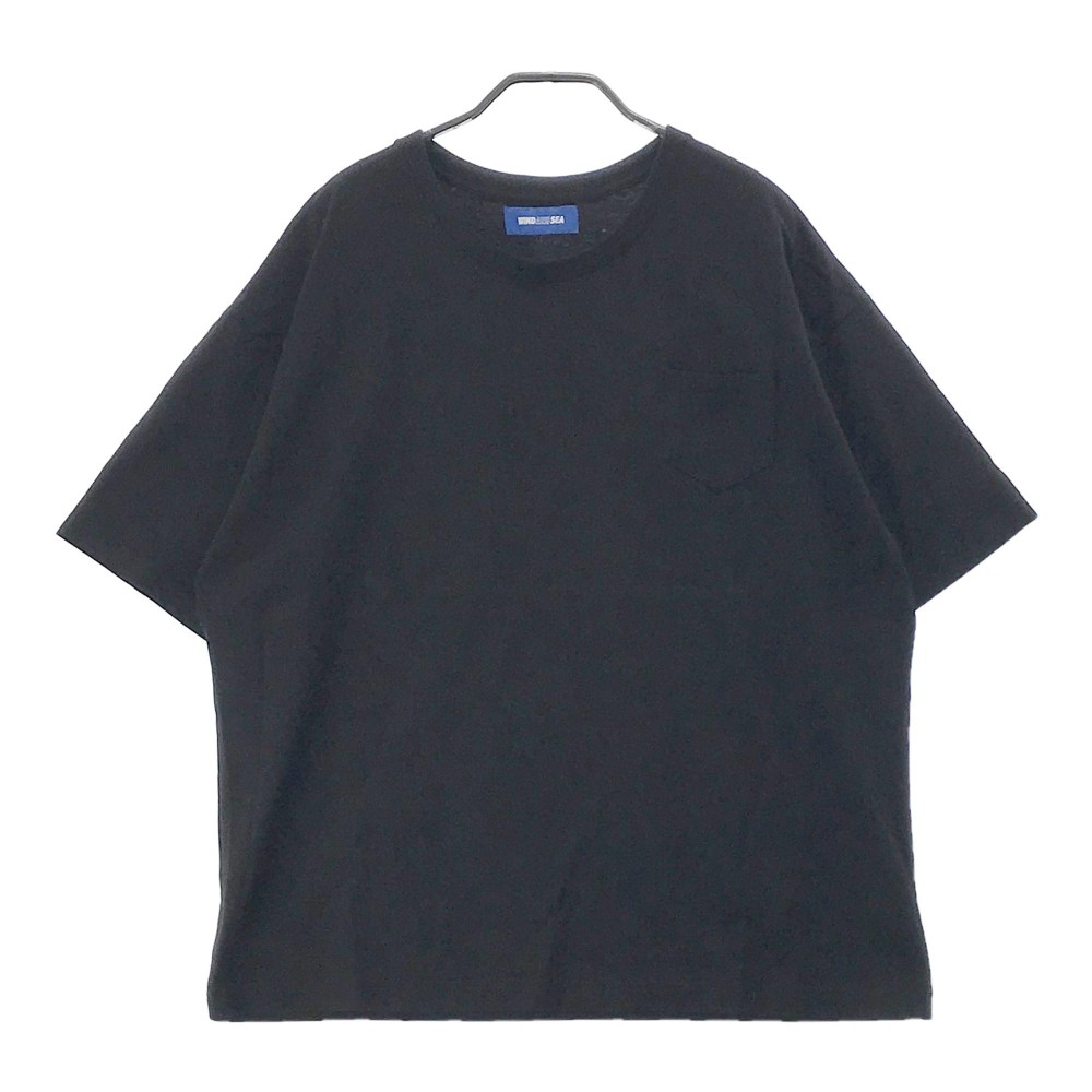 WIND AND SEA ウィンダンシー 半袖Tシャツ ブラック系 M 【中古】メンズ
