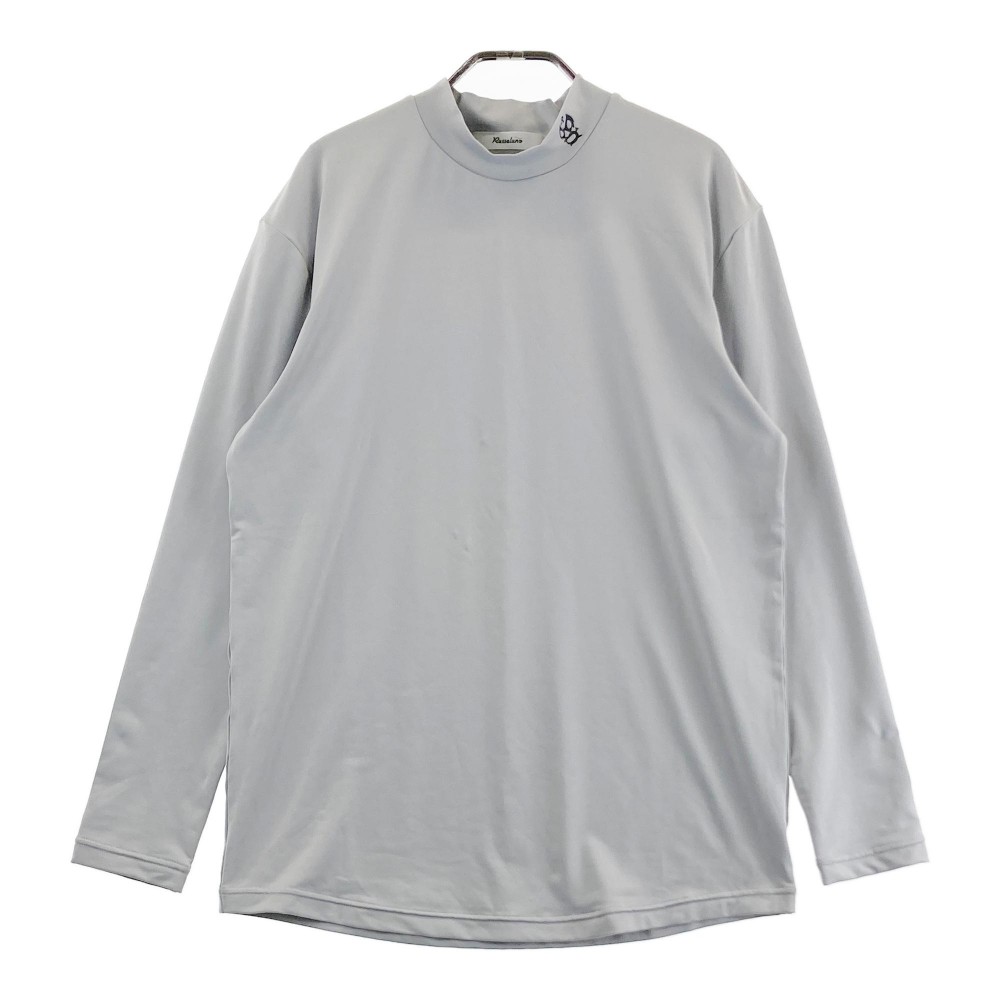 RUSSELUNO ラッセルノ 2022年モデル ハイネック 長袖 インナーTシャツ ルチャ グレー系 4 【中古】ゴルフウェア メンズ