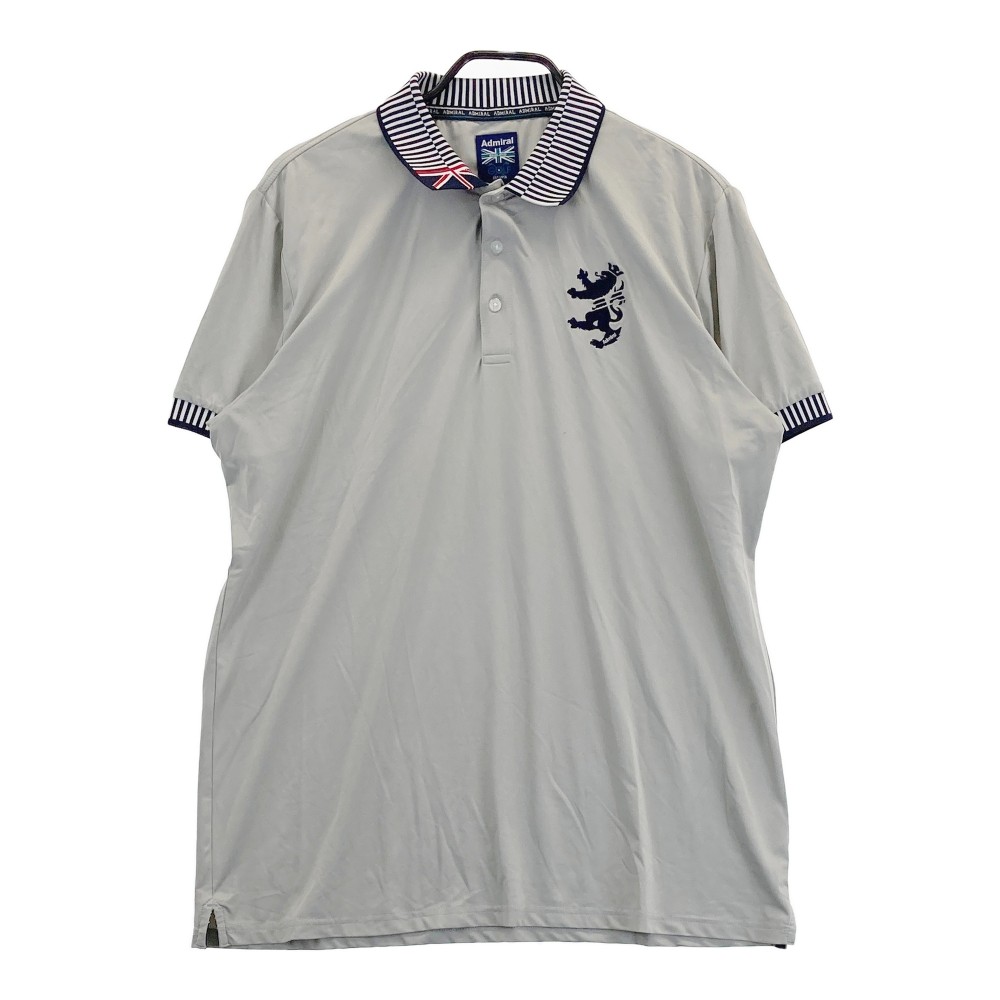 楽天市場】ADMIRAL アドミラル 半袖ポロシャツ ブラック系 XL