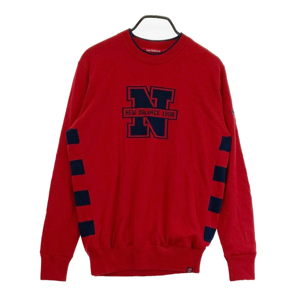 楽天市場】NEW BALANCE GOLF ニューバランス ニットセーター レッド系