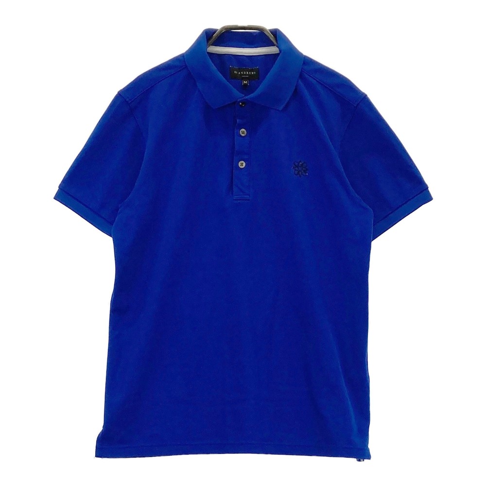 ST ANDREWS セントアンドリュース 半袖ポロシャツ ブルー系 M 【中古】ゴルフウェア メンズ｜中古ゴルフウェア通販STST