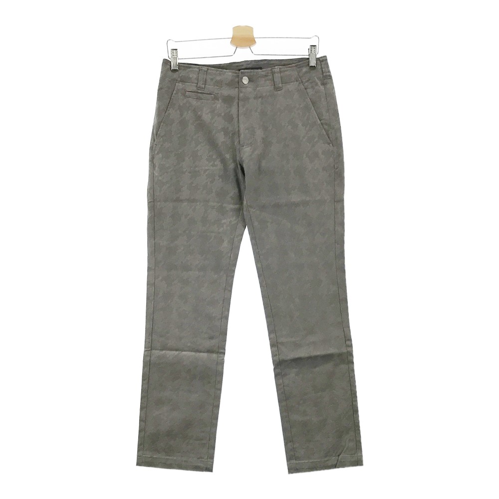 ROSASEN ロサーセン ストレッチパンツ 千鳥カモフラ柄 グレー系 76 【中古】ゴルフウェア メンズ