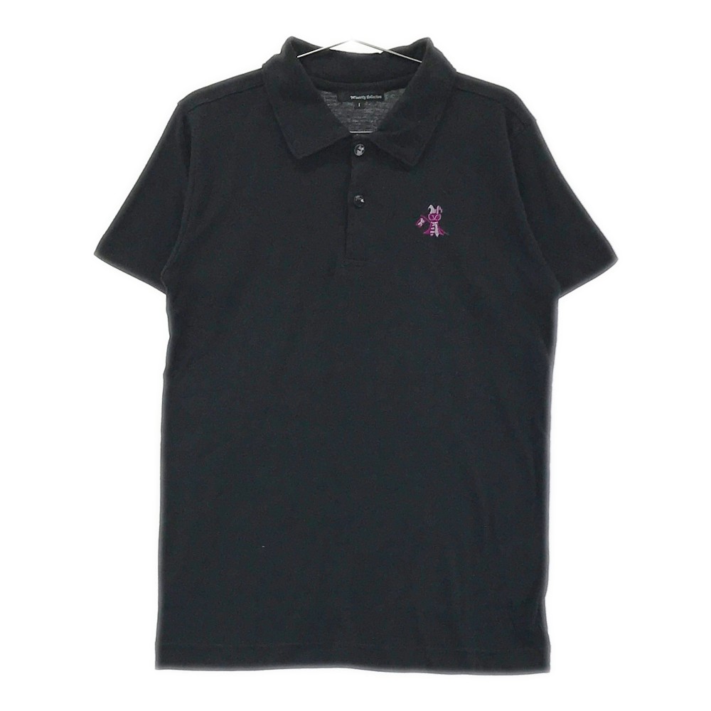 MINORITY COLLECTION マイノリティコレクション 半袖ポロシャツ ブラック系 1 【中古】ゴルフウェア メンズ